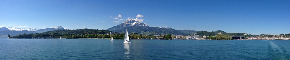 Luzern Vierwaldstättersee Horwer Halbinsel