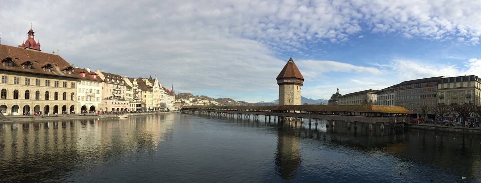Luzern Kapellbrücke Wasserturm